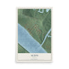 Map of Alton, Indiana, 12 x 18 inch unframed archival matte print