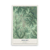 Map of Bright, Indiana, 12 x 18 inch unframed archival matte print