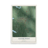 Map of Center Point, Indiana, 12 x 18 inch unframed archival matte print