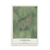 Map of Clarks Hill, Indiana, 12 x 18 inch unframed archival matte print