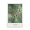 Map of Grabill, Indiana, 12 x 18 inch unframed archival matte print