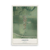 Map of Griffin, Indiana, 12 x 18 inch unframed archival matte print