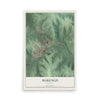 Map of Marengo, Indiana, 12 x 18 inch unframed archival matte print