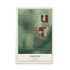 Map of Orestes, Indiana, 12 x 18 inch unframed archival matte print