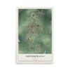 Map of Shipshewana, Indiana, 12 x 18 inch unframed archival matte print
