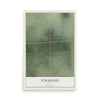 Map of Straughn, Indiana, 12 x 18 inch unframed archival matte print
