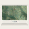 Codell, Kansas map print, the full design
