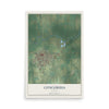 Map of Concordia, Kansas, 12 x 18 inch unframed archival matte print