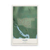 Map of Elgin, Kansas, 12 x 18 inch unframed archival matte print