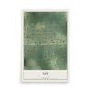 Map of Gas, Kansas, 12 x 18 inch unframed archival matte print