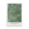 Map of Independence, Kansas, 12 x 18 inch unframed archival matte print