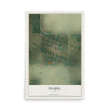 Map of Isabel, Kansas, 12 x 18 inch unframed archival matte print