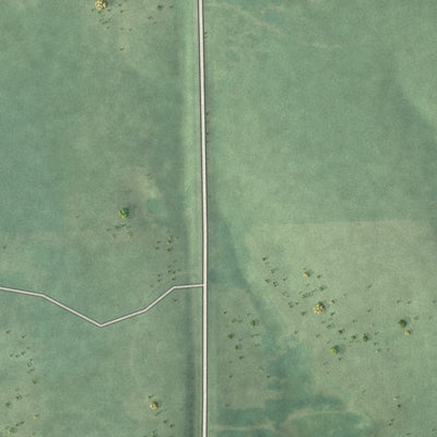 Second close-up of the map of Latham, Kansas print showing more streets and buildings