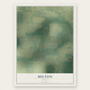 Milton, Kansas map print, the full design