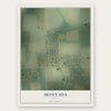 Mont Ida, Kansas map print, the full design