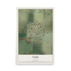 Map of Park, Kansas, 12 x 18 inch unframed archival matte print