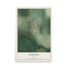 Map of Randall, Kansas, 12 x 18 inch unframed archival matte print