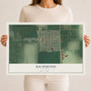 Map of Richmond, Kansas, 12 x 18 inch unframed archival matte print
