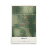 Map of Sharon, Kansas, 12 x 18 inch unframed archival matte print