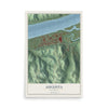 Map of Augusta, Kentucky, 12 x 18 inch unframed archival matte print