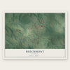 Beechmont, Kentucky map print, the full design