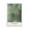 Map of Coldstream, Kentucky, 12 x 18 inch unframed archival matte print