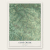 Coxs Creek, Kentucky map print, the full design