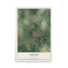 Map of Elkton, Kentucky, 12 x 18 inch unframed archival matte print