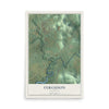 Map of Ferguson, Kentucky, 12 x 18 inch unframed archival matte print