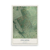 Map of Fincastle, Kentucky, 12 x 18 inch unframed archival matte print