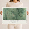 Map of Fountain Run, Kentucky, 12 x 18 inch unframed archival matte print