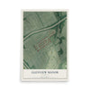 Map of Glenview Manor, Kentucky, 12 x 18 inch unframed archival matte print