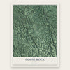 Goose Rock, Kentucky map print, the full design