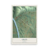 Map of Gratz, Kentucky, 12 x 18 inch unframed archival matte print