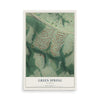 Map of Green Spring, Kentucky, 12 x 18 inch unframed archival matte print