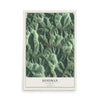 Map of Hindman, Kentucky, 12 x 18 inch unframed archival matte print