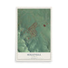 Map of Hollyvilla, Kentucky, 12 x 18 inch unframed archival matte print