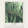 Kenvir, Kentucky map print, the full design
