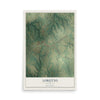 Map of Loretto, Kentucky, 12 x 18 inch unframed archival matte print