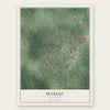 Massac, Kentucky map print, the full design