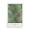 Map of Mayfield, Kentucky, 12 x 18 inch unframed archival matte print