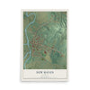 Map of New Haven, Kentucky, 12 x 18 inch unframed archival matte print