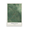 Map of Pewee Valley, Kentucky, 12 x 18 inch unframed archival matte print