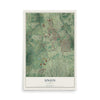 Map of Union, Kentucky, 12 x 18 inch unframed archival matte print