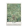 Map of Wilmore, Kentucky, 12 x 18 inch unframed archival matte print