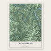Woodsbend, Kentucky map print, the full design