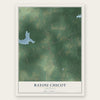 Bayou Chicot, Louisiana map print, the full design