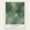 Holly Ridge, Louisiana map print, the full design