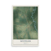 Map of Montpelier, Louisiana, 12 x 18 inch unframed archival matte print