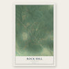 Rock Hill, Louisiana map print, the full design